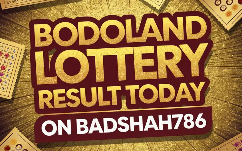 bodoland lottery result today