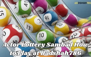 actor lottery sambad