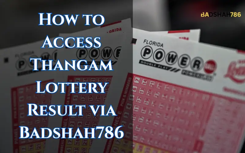 thangam lottery result